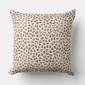 Pale Leopard Cushion Kissen (Vorderseite)