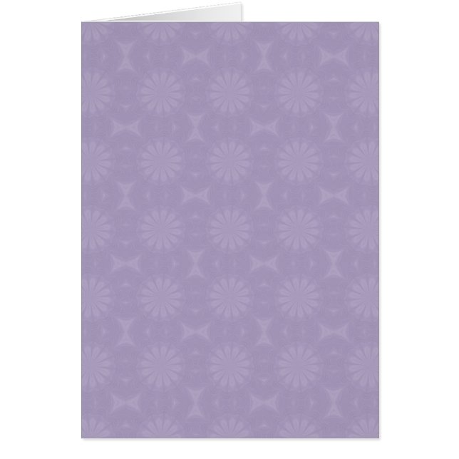 Pale Lilac Pattern (Vorne)