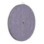 Pale Lilac Pattern Dartscheibe (Vorderseite Links)