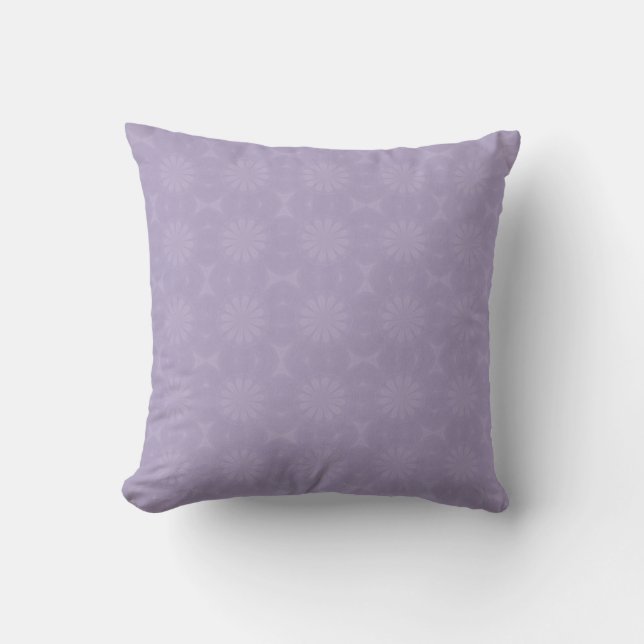 Pale Lilac Pattern Kissen (Vorderseite)
