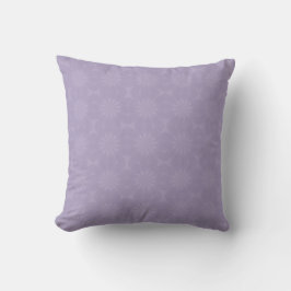 Pale Lilac Pattern Kissen Personalisiert