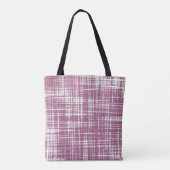 Pale Magenta Striping Tasche (Rückseite)