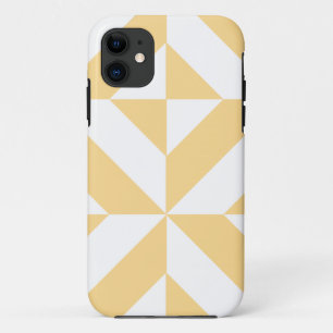 Pale Melon Geometric Deko Cube Pattern Case-Mate iPhone Hülle