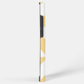 Pale Melon Geometric Deko Cube Pattern Samsung Galaxy Hülle (Rechte Seite)