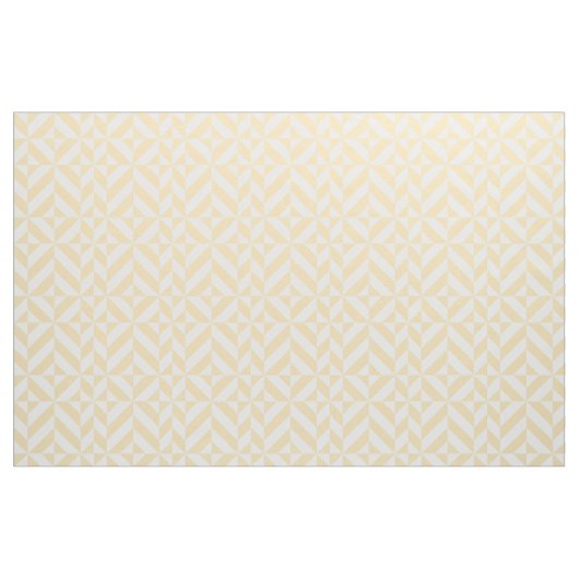 Pale Melon Geometric Deko Cube Pattern Stoff (Fat Quarter (45,7 x 55,9 cm))