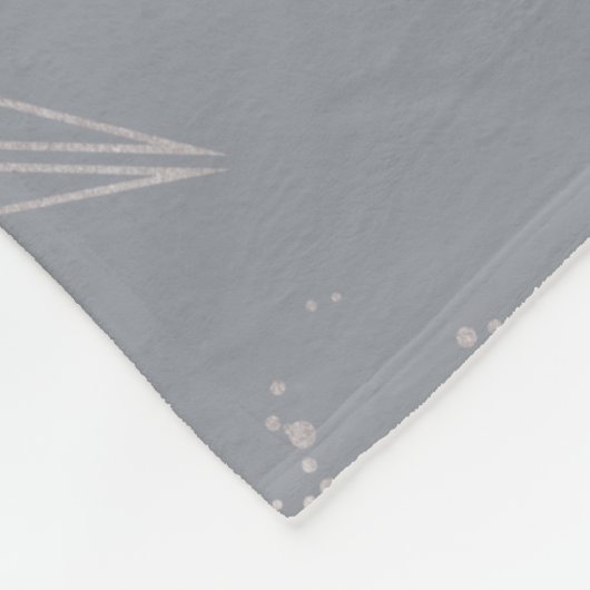 Pale Moon Burst Fleecedecke (Ecke)