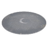 Pale Moon Burst Schneidebrett (Ecke)