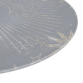 Pale Moon Burst Schneidebrett (Ecke)