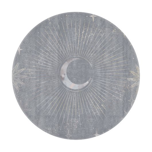 Pale Moon Burst Schneidebrett (Vorderseite)