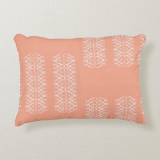 Pale Orange Accent Pillow Dekokissen