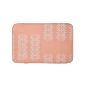 Pale Orange Bath Mat Badematte (Vorderseite)