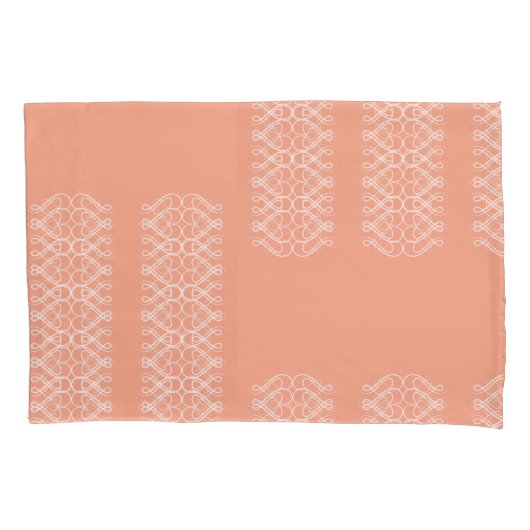 Pale Orange Pillowcase Kissenbezug (Vorderseite-Links)