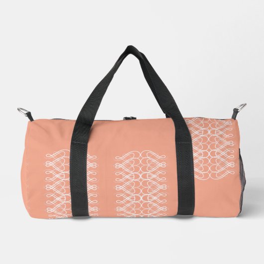 Pale Orange Small Duffle Bag (Vorderseite)