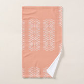 Pale Orange Towel Badhandtuch Set (Handtuch)
