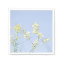 Pale Pastel Blue Sky Wilde Blume Meadow