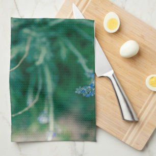 Pale Pastel Lila Lavender Blume Décor Geschirrtuch