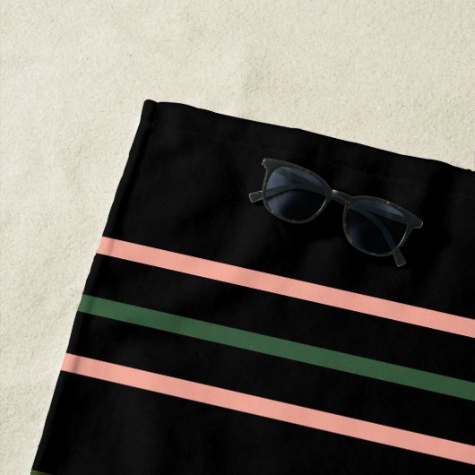 Pale Peach Peony Strandtuch (Beispiel)