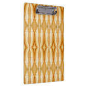 Pale Peachy Ikat Klemmbrett (Rechts)
