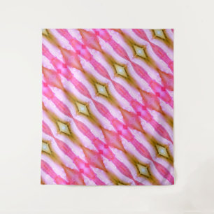 Pale Peachy x Miami Ikat Wandteppich