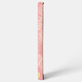 Pale Pink daisy pattern - large Samsung Galaxy Hülle (Linke Seite)