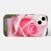 Pale Pink Rose iPhone Hülle (Rückseite (Horizontal))