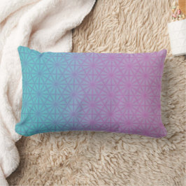 Pale purple gradient throw pillow lendenkissen