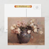Pale Roses - Postkarte (Vorne/Hinten)