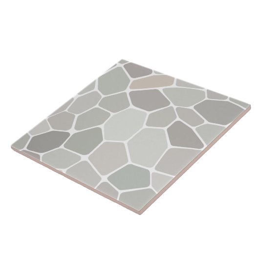 Pale Sage Eggshell Mosaic Fliese (Seite)