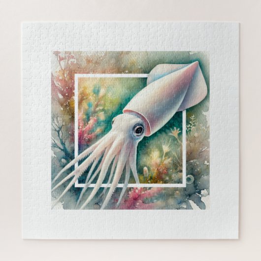Pale Squid 310724AREF105 - Watercolor Puzzle (Vertikal)