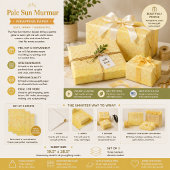 Pale Sun Murmur Geschenkpapier Set