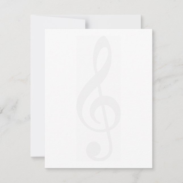 Pale Treble Clef (Vorderseite)