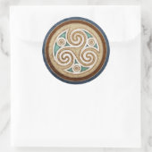 Pale Triskele Stickers (Tasche)