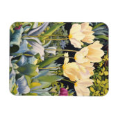 Pale Tulips Magnet (Horizontal)