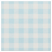 Pale Turquoise Gingham Karo Stoff (Nahaufnahme)