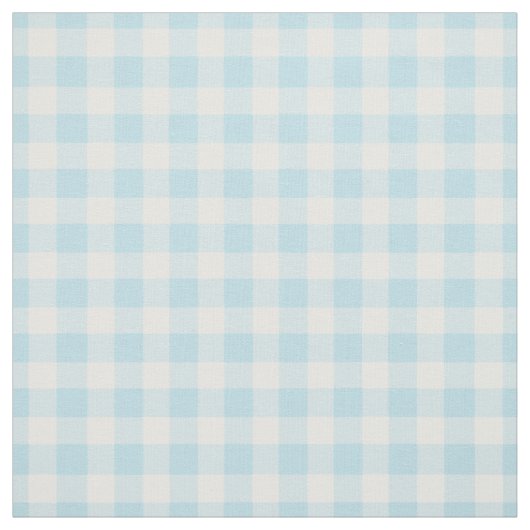 Pale Turquoise Gingham Karo Stoff (Muster)