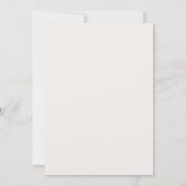 Pale-Violette-Hochzeit Einladung (Rückseite)