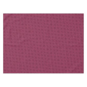 Pale Wine Damask Bows Tischdecke (Vorderseite (Horizontal))