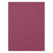 Pale Wine Damask Bows Tischdecke (Vorderseite)