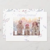 Pale Winter Berries Weihnachtsfeiertag (Vorne/Hinten)