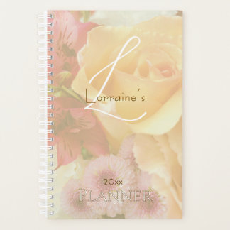 Pale Yellow Rose Secret Gardens Planner Planer