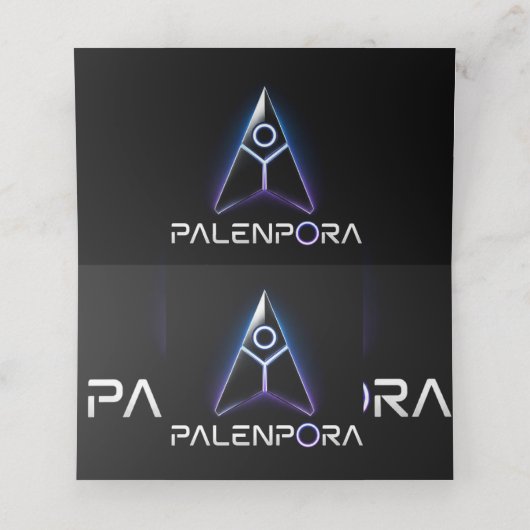 Palenpora Platzkarte (Innenseite Aufgefaltet)