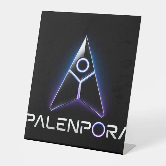 Palenpora Sockelschild (Vorderseite)