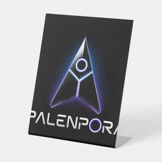 Palenpora Sockelschild (Vorderseite)