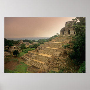 Palenque, Chiapas, Mexiko, Maya Poster