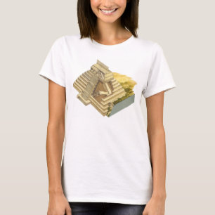 Palenque Mexiko. Tempel der Aufschriften T-Shirt
