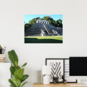 Palenque Tempel der Inschriften Poster (Heimbüro)
