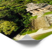 Palenque View Poster (Ecke)