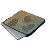 "Paleo-chic" Ceraurus Fossil Trilobit Laptopschutzhülle (Vorne Knopf)