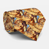 "Paleo-chic" Cleoniceras Cleon Ammonite Fossil Krawatte (Gerollt)