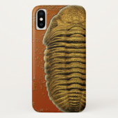 "Paleo-chic" Phacops Rana Fossil Trilobit Case-Mate iPhone Hülle (Rückseite)